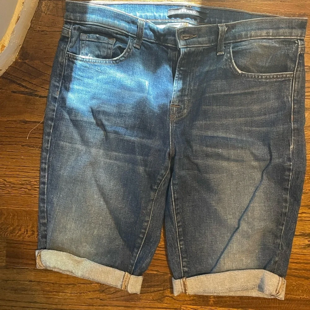 J brand size 30 long denim shorts